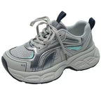 Damen Bequeme Sport Sneakers mit atmungsaktivem Obermaterial und dämpfender Sohle R&B