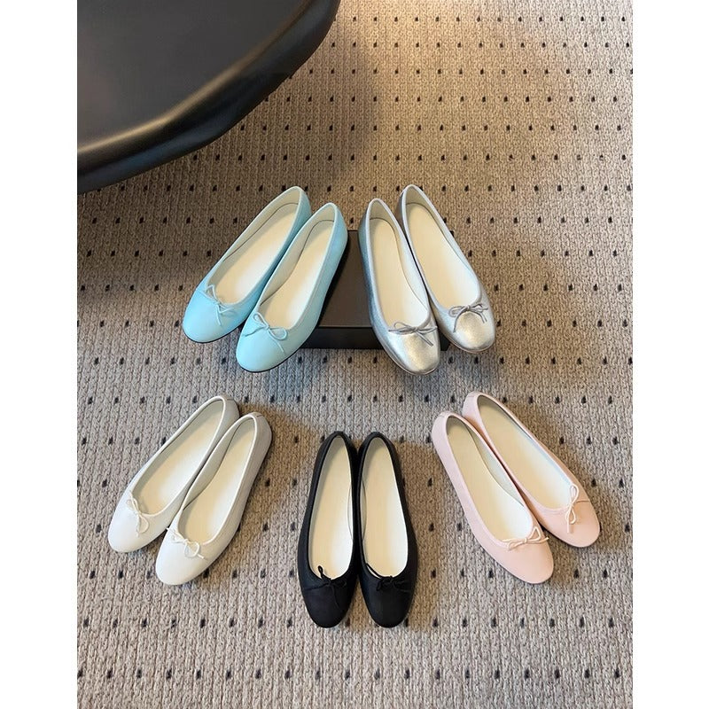 Damen Ballerinas mit raffiniertem Schleifen-Detail und komfortablem Fußbett R&B