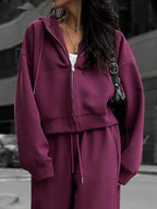 Damen Freizeitjacke mit hoher Taille R&B