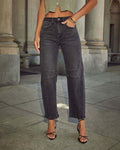 Damen High-Waist Jeans im lässigen Urban-Style R&B