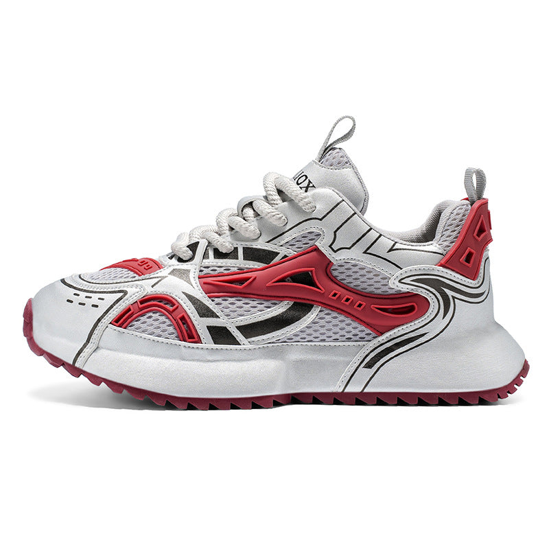 Damen Sportliche Sneakers mit atmungsaktiver Mesh-Oberfläche und federleichter Sohle R&B