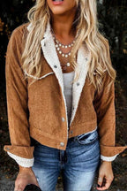 R&B | Kurze Jacke Im Lässigen Stil