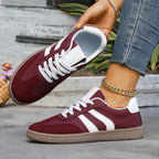 Damen Sportschuhe mit eleganter Retro-Ästhetik und bequemer Laufsohle R&B