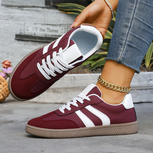 Damen Sportschuhe mit eleganter Retro-Ästhetik und bequemer Laufsohle R&B