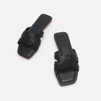 Damen elegante Riemensandalen mit geflochtenem Design R&B