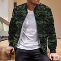 Herren Bomberjacke mit modernem Camouflage-Design und elastischen Bündchen R&B
