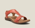Damen komfortable Sandalen mit atmungsaktivem Obermaterial und verstellbaren Riemen