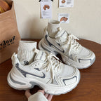 Damen Sportliche und modische Sneakers mit atmungsaktive Elemente R&B