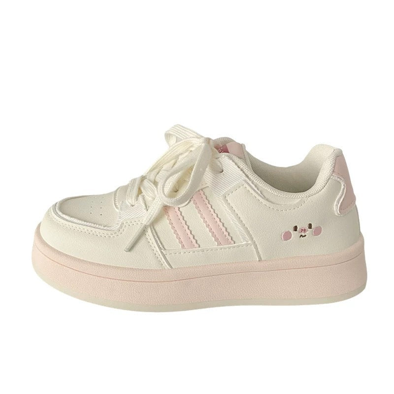 Damen Sneaker mit komfortabler Plattform und modischen Akzenten