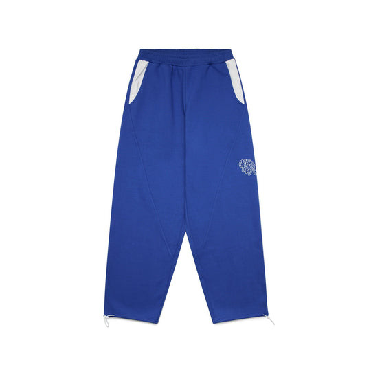 Damen nan verkürzte Joggerhose mit elastischem Komfortbund, seitlichen Kontrast-Taschen und verstellbarer Saumkordel R&B