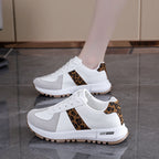 Damen Sportliche Sneakers mit trendigem Tiermuster R&B