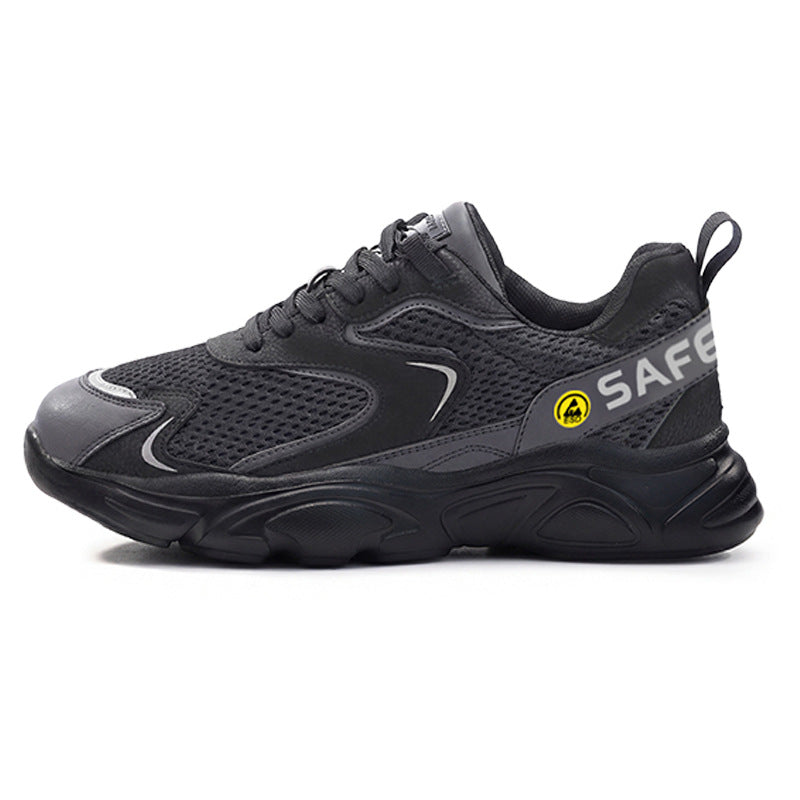 Damen sportliche Freizeitsneakers mit atmungsaktiver Mesh-Oberfläche und stoßdämpfender Sohle R&B