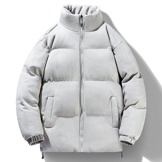 Damen wattierte Überjacke mit hohem Kragen und weichem Innenfutter R&B