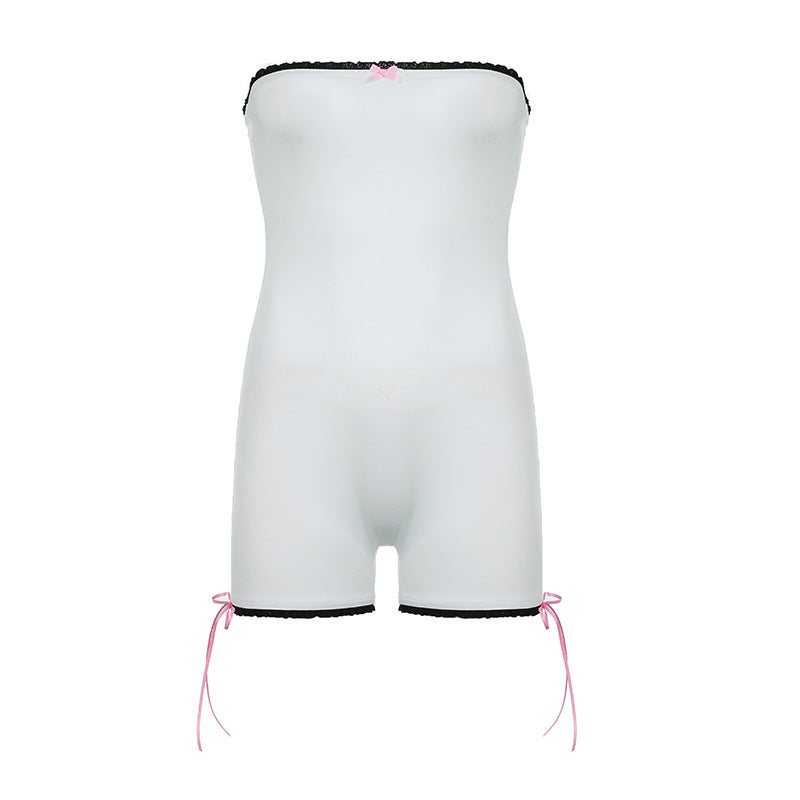Damen Bustier-Body mit raffinierten Spitzendetails R&B