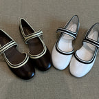 Damen Ballerinas mit modischen Riemchen R&B