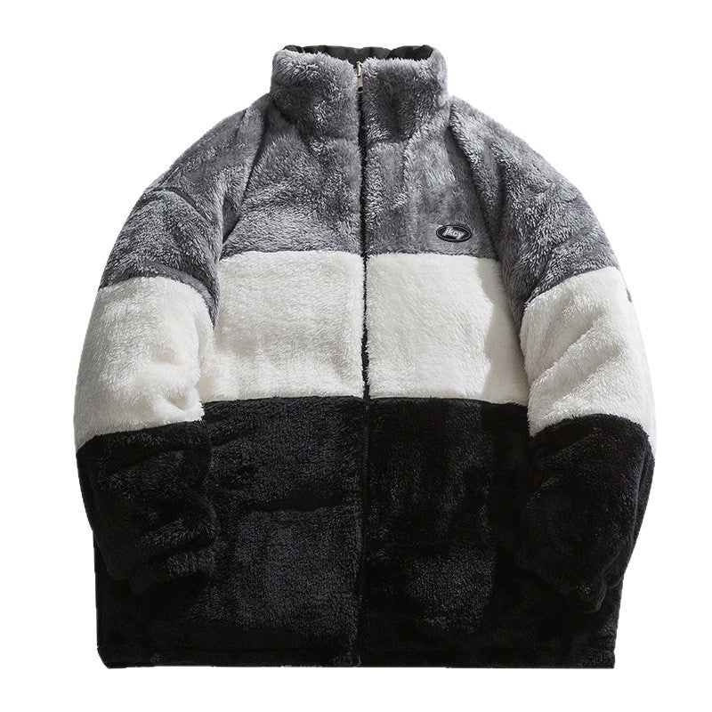 Damen Daunenjacke mit weichem Innenfutter und hohem Kragen R&B