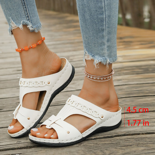 Damen Komfortable Sandalen mit stilvollem Riemchendesign R&B