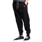 Herren Bequeme Freizeithose im Joggingstil mit Kordelzug und elastischem Bund R&B