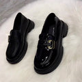 Damen Stilvolle Loafers mit modischem Schnallenverschluss