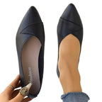 Damen Spitzen Ballerinas mit eleganter Nahtführung R&B