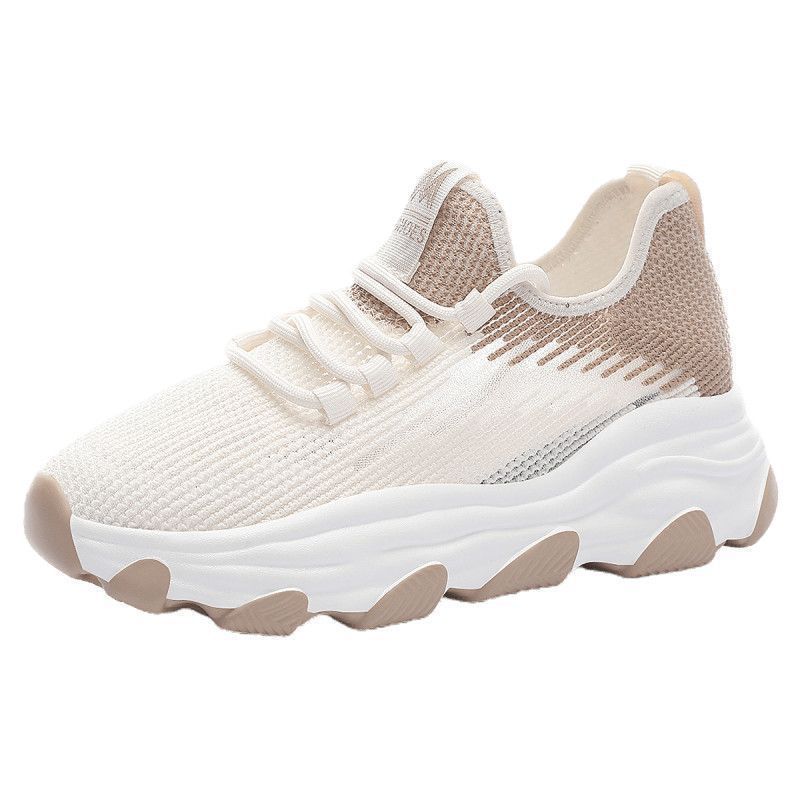 Damen sportliche Sneaker mit atmungsaktivem Obermaterial von R&B
