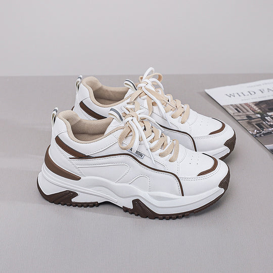 Damen Sportliche Chunky Sneakers mit hochwertiger Verarbeitung und rutschfester Sohle R&B
