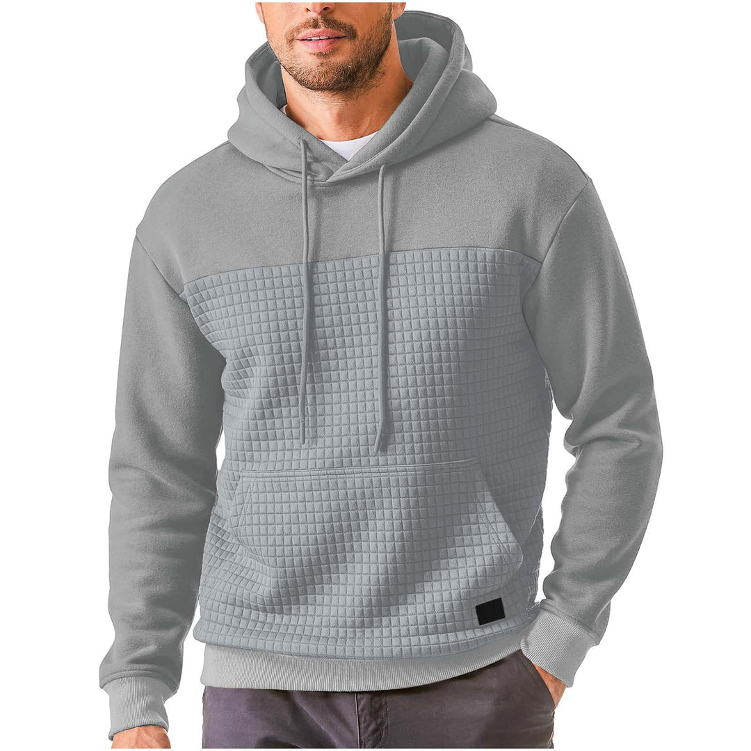 Herren Kapuzenpullover mit strukturiertem Obermaterial R&B