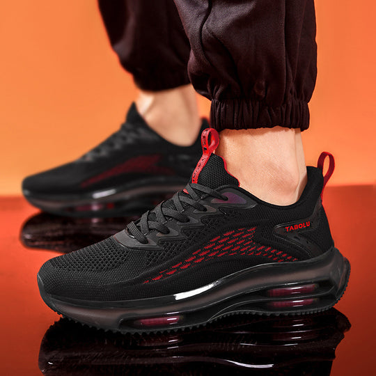 Damen Sportliche Laufschuhe mit atmungsaktiver Mesh-Oberfläche und stoßdämpfender Sohle R&B