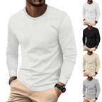 Herren nan strukturiertes Waffel-Langarmshirt aus Thermo-Jersey R&B