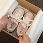 Damen Sportliche Lauf-Sneaker mit atmungsaktiver Mesh-Oberfläche und dämpfendem Sohlenprofil R&B