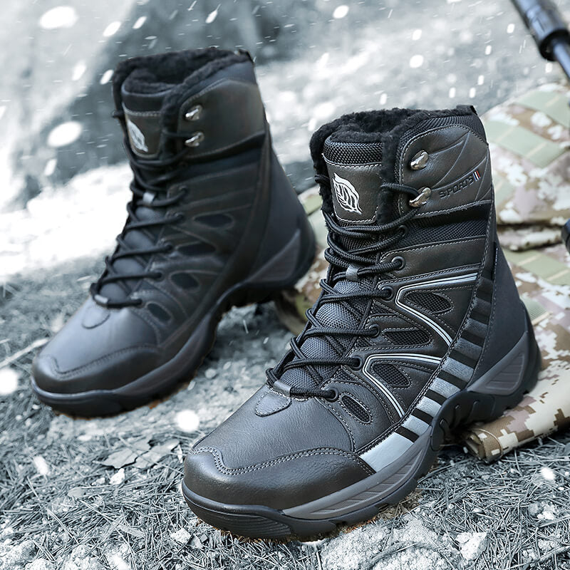 Damen Isolierte Winterstiefel mit rutschfester Sohle und wärmendem Innenfutter R&B