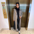 Damen Modischer Oversized Trenchcoat R&B
