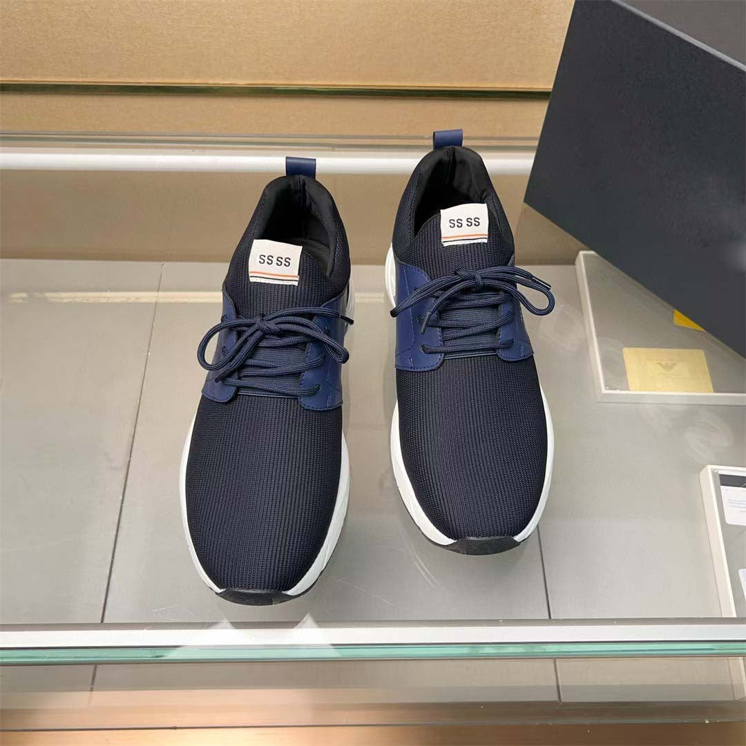 Damen Sportliche Sneakers mit atmungsaktiver Oberflächenstruktur und rutschfester Sohle R&B