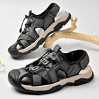 Herren Sportliche Sandalen mit rutschfester Sohle und verstellbarem Riemen