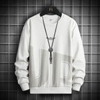 Herren lässiger Sweatshirt mit modischem Design R&B