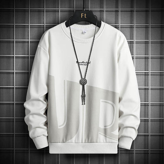 Herren lässiger Sweatshirt mit modischem Design R&B