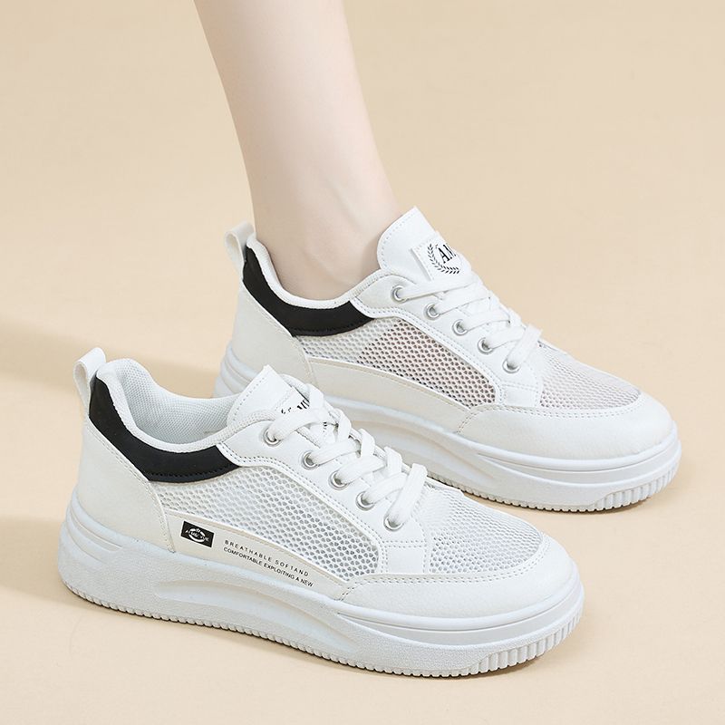 Damen modische Lightweight Sneakers mit atmungsaktivem Mesh und komfortabler Dämpfung R&B