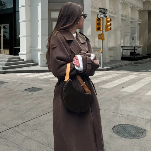 Damen eleganter Trenchcoat R&B