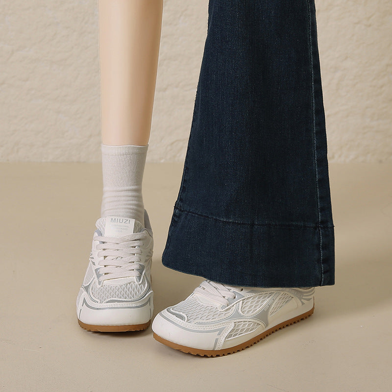Damen Atmungsaktive Freizeitsneaker mit rutschfester Laufsohle und flexiblem Obermaterial R&B