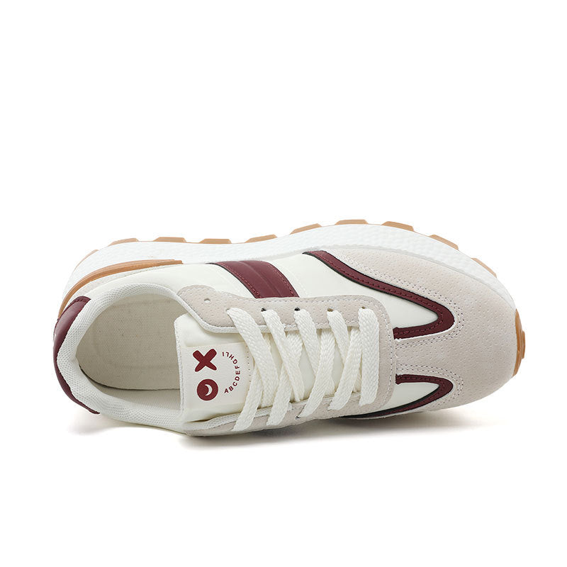 Damen Sportliche Sneakers mit dämpfender Laufsohle und atmungsaktivem Mesh-R&B
