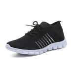 Damen Sportliche Sneaker mit atmungsaktiver Netzstruktur und rutschfester Sohle R&B
