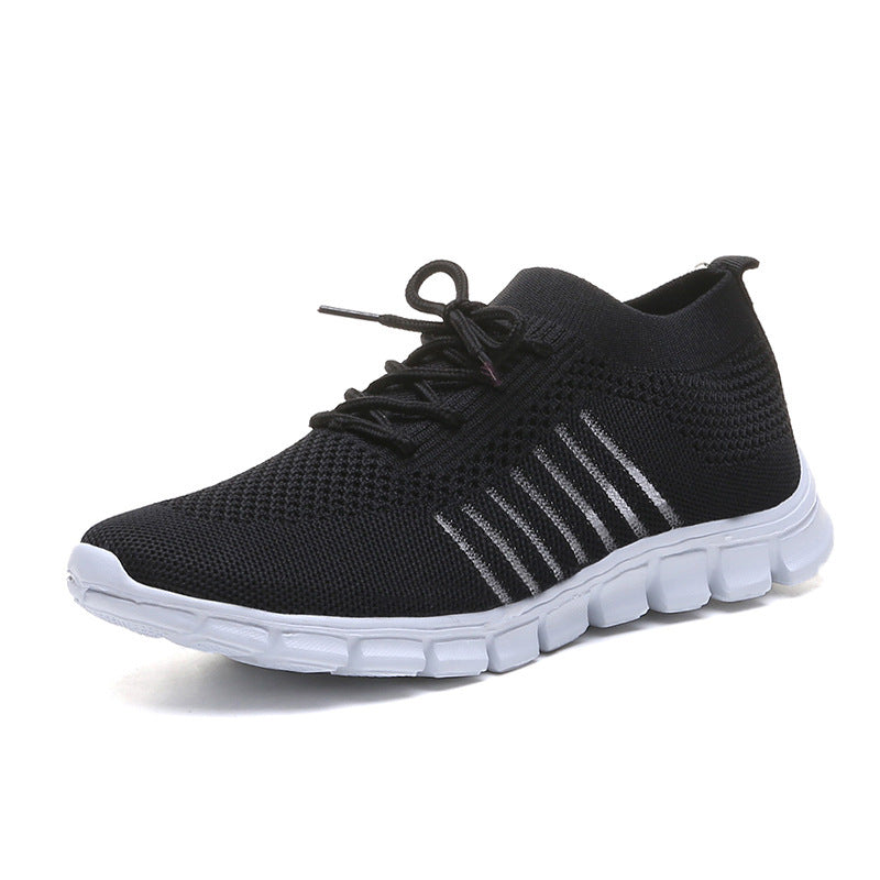 Damen Sportliche Sneaker mit atmungsaktiver Netzstruktur und rutschfester Sohle R&B