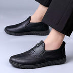 Damen elegante Slipper aus hochwertigem Leder R&B