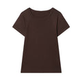 Damen komfortables Basic T-Shirt R&B