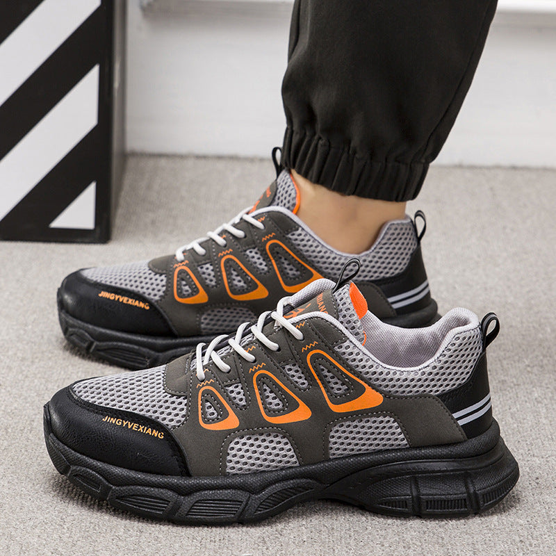 Damen Sportliche Atmungsaktive Sneakers mit rutschfester Sohle und elastischen Elementen R&B
