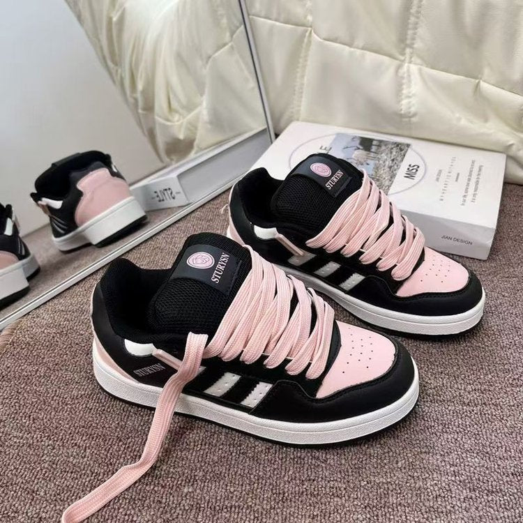 Damen Sportliche Freizeitsneaker mit stylischem Design und dämpfender Sohle R&B