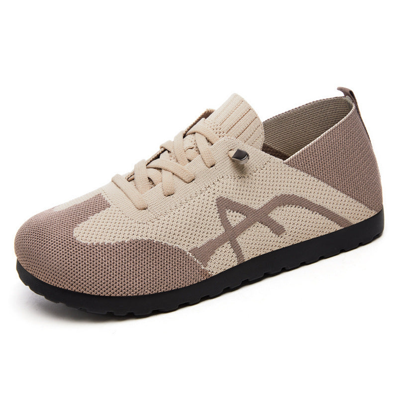 Damen Atmungsaktive Freizeit-Sneaker mit elastischem Obermaterial R&B
