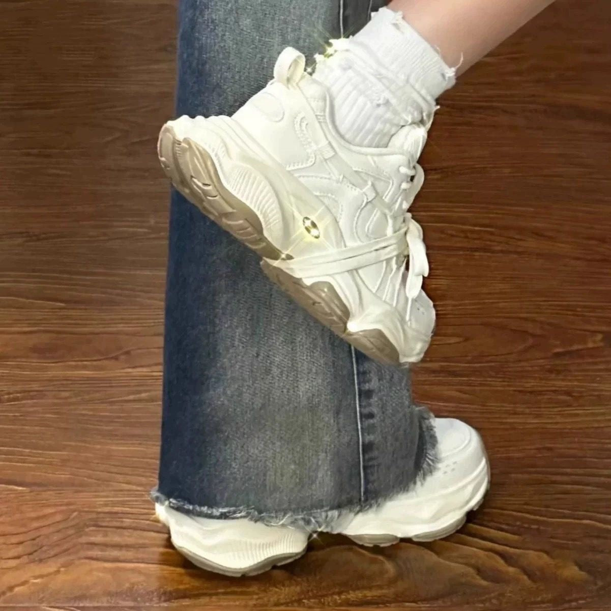 Damen Komfortable und stylische Sneakers R&B