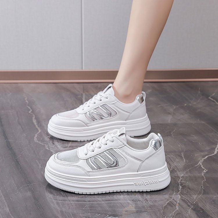 Damen Sneaker mit rutschfester Sohle und atmungsaktivem Mesh-Obermaterial R&B
