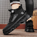 Damen Modische hohe Sneakers mit robustem Obermaterial und rutschfester Sohle R&B